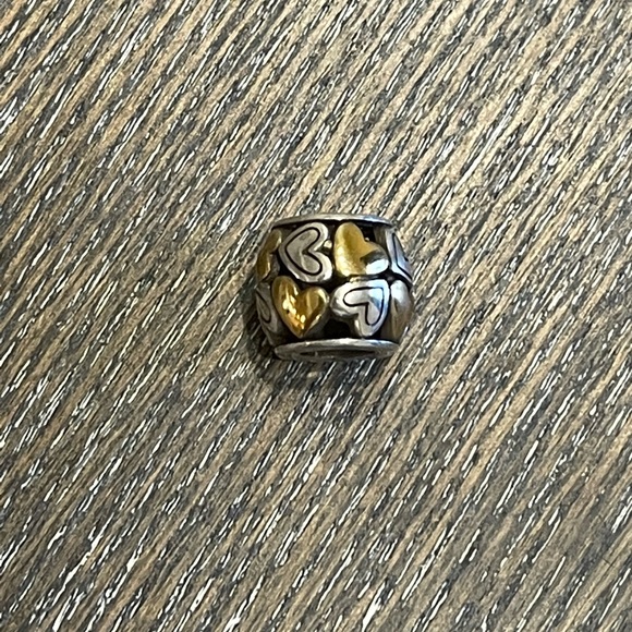 COPY - Brighton Black Charm With Silver And Gold Hearts💛🤍 - Picture 3 of 7